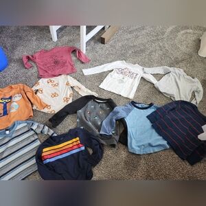 Boys 3t long sleeve shirt lot